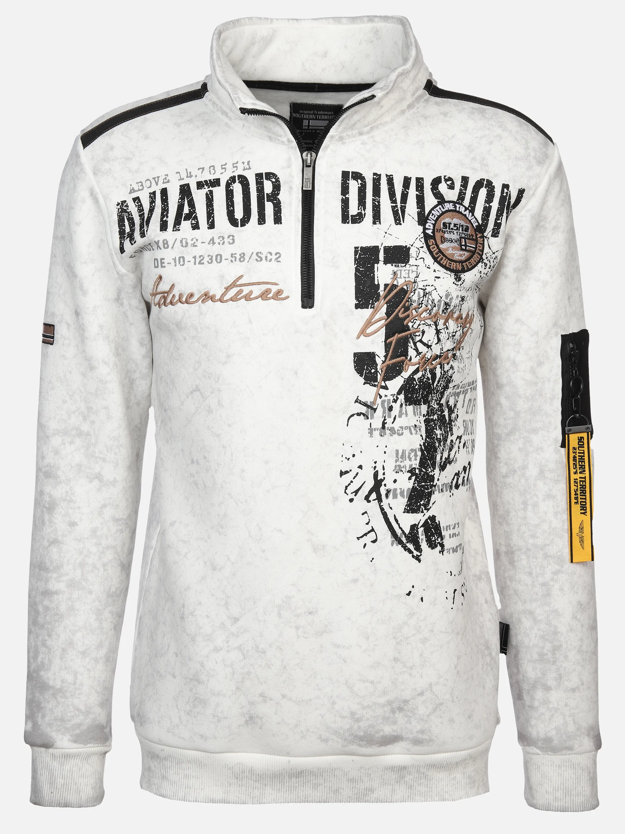Herren Sweattroyer mit Print