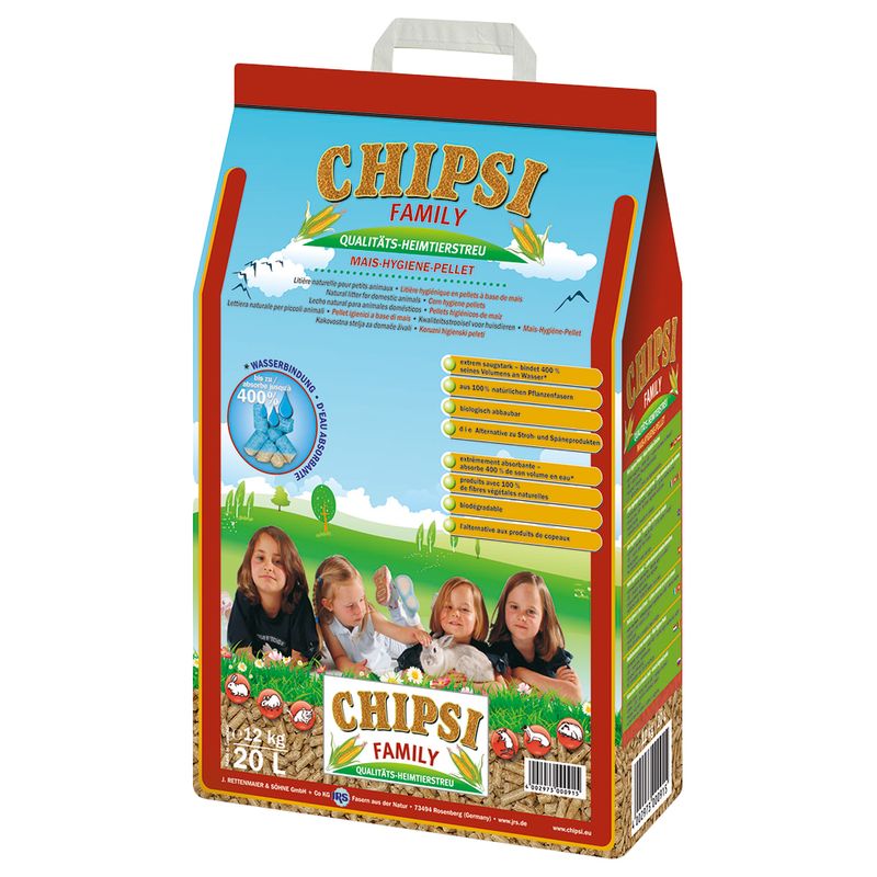Litière Chipsi Family à prix discount sur bitiba.fr