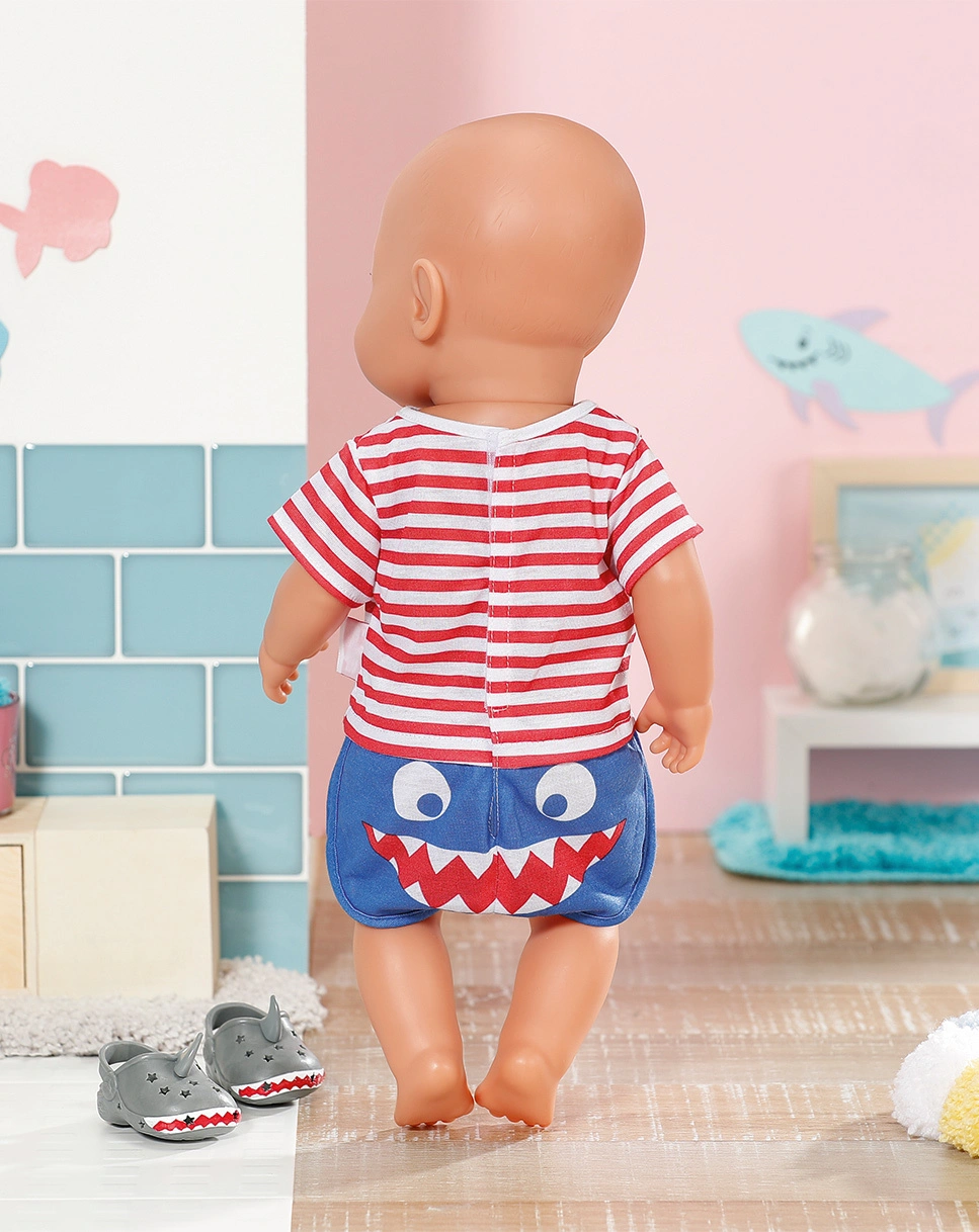 BABY born® Puppenkleidung BATH PYJAMAS & CLOGS (43cm)