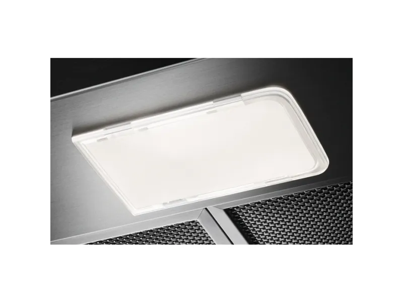 Electrolux LFC319X - Hætte - skorsten - bredde: 89.8 cm - dybde: 45 cm - udtrækning og recirkulation (-) - rustfrit stål
