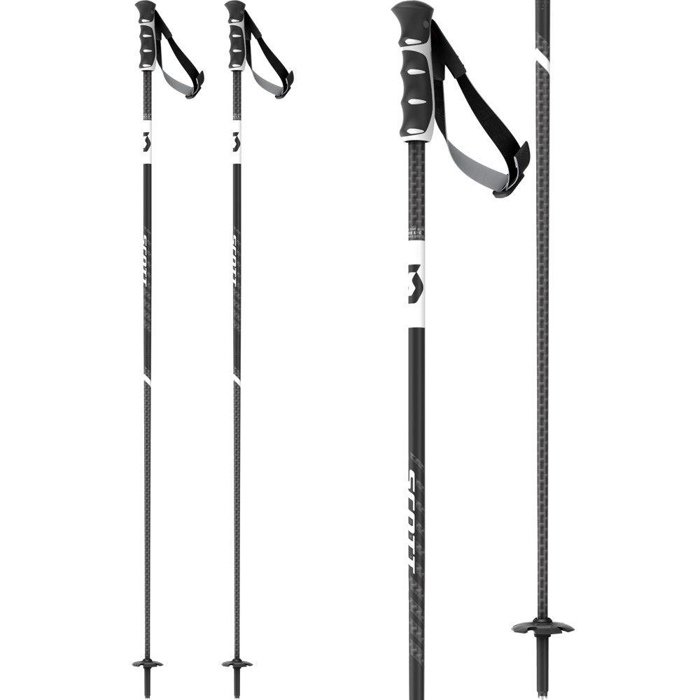 Scott Pro Taper SRS Alpin Skistöcke schwarz