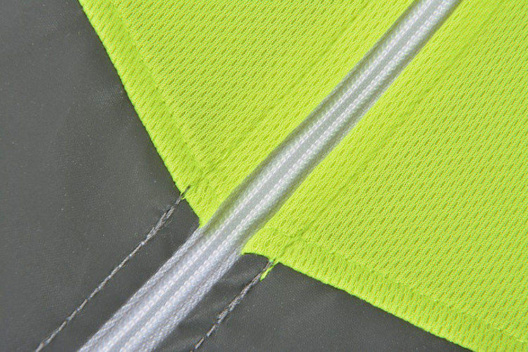 Gilet sans Manche Réflechissant à  Zip