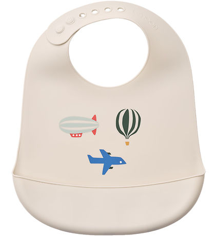 Liewood Lätzchen - Silikon - 2er-Pack - Tilda - Aviator/Ecru