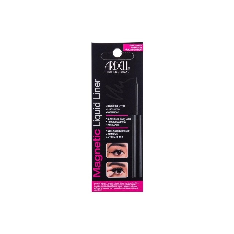 Ardell Magnetic Liquid Liner Magnetischer Eyeliner zum Auftragen von Wimpern Black 3,5 g