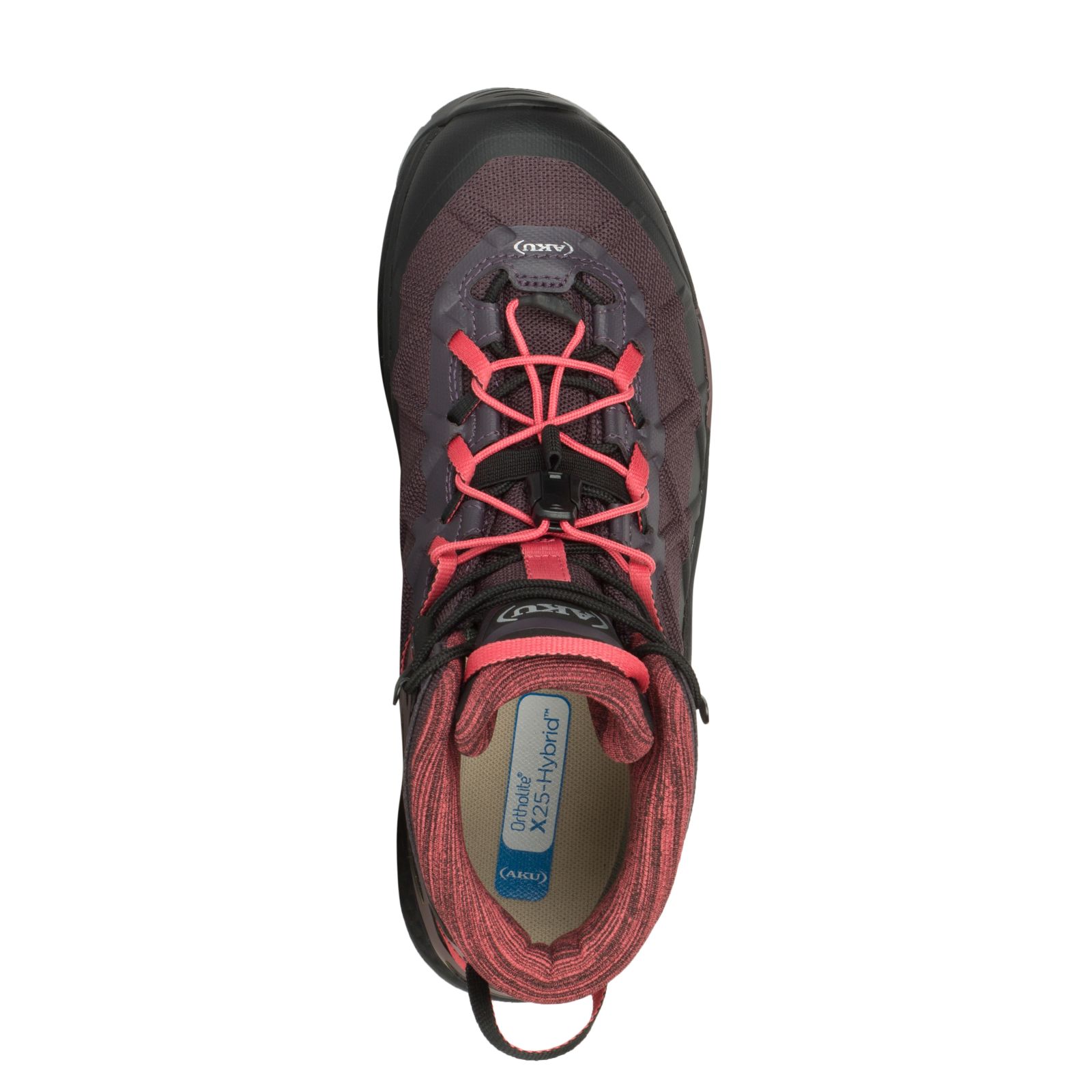 Aku Rocket Mid GTX Womens Deep Viol/Coral