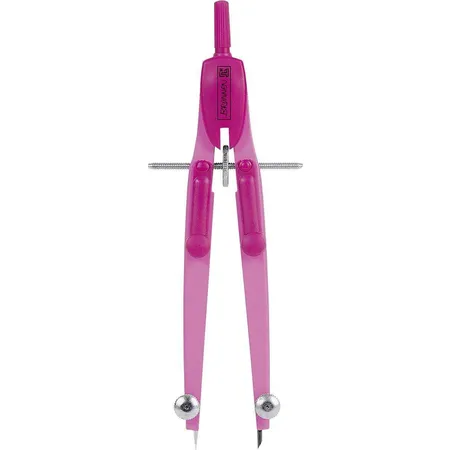 BRUNNEN Zirkel Schnellverstellbar, pink