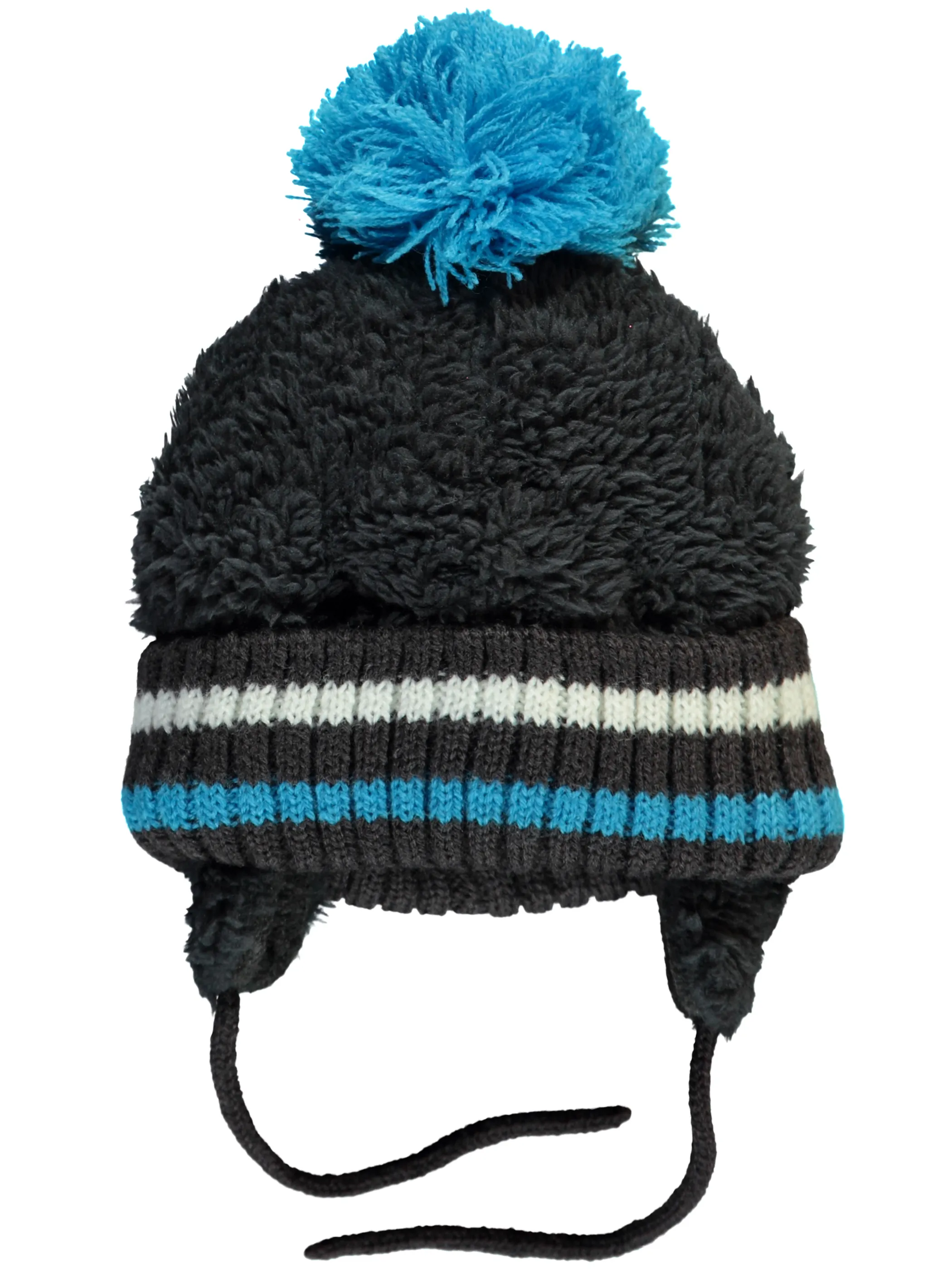 Baby Mütze mit Bommel