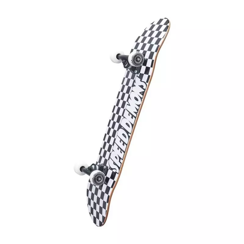 Skate SPEED DEMONS Checkers Noir/Blanc 8.0