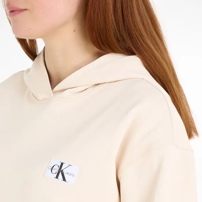 Calvin Klein Woven Label Hoodie Dames