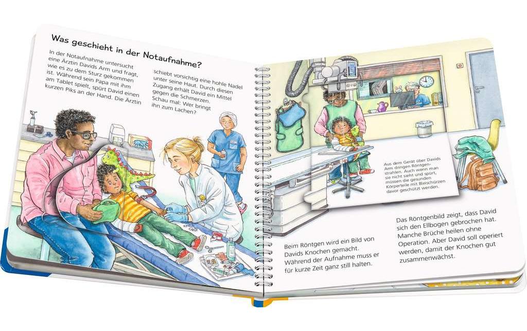 Kinder-Sachbuch WWW junior: Im KrankenhausWissensbuch