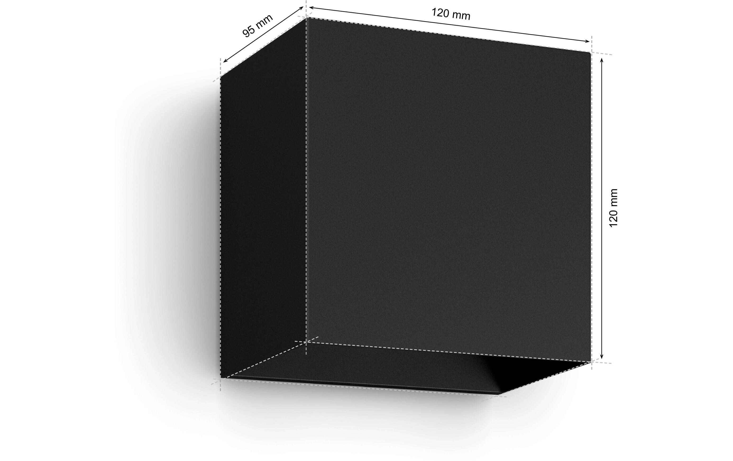 White & Color Ambiance Outdoor Resonate Wandl. Schwarz<br>Smarte Deckenleuchte