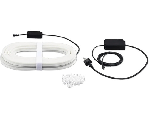 Philips hue LED strip lightstrip voor buiten IP67 RGBW 37,5W 1600 lm L 5 m - compatibel met alle SMART HOME van hornbach