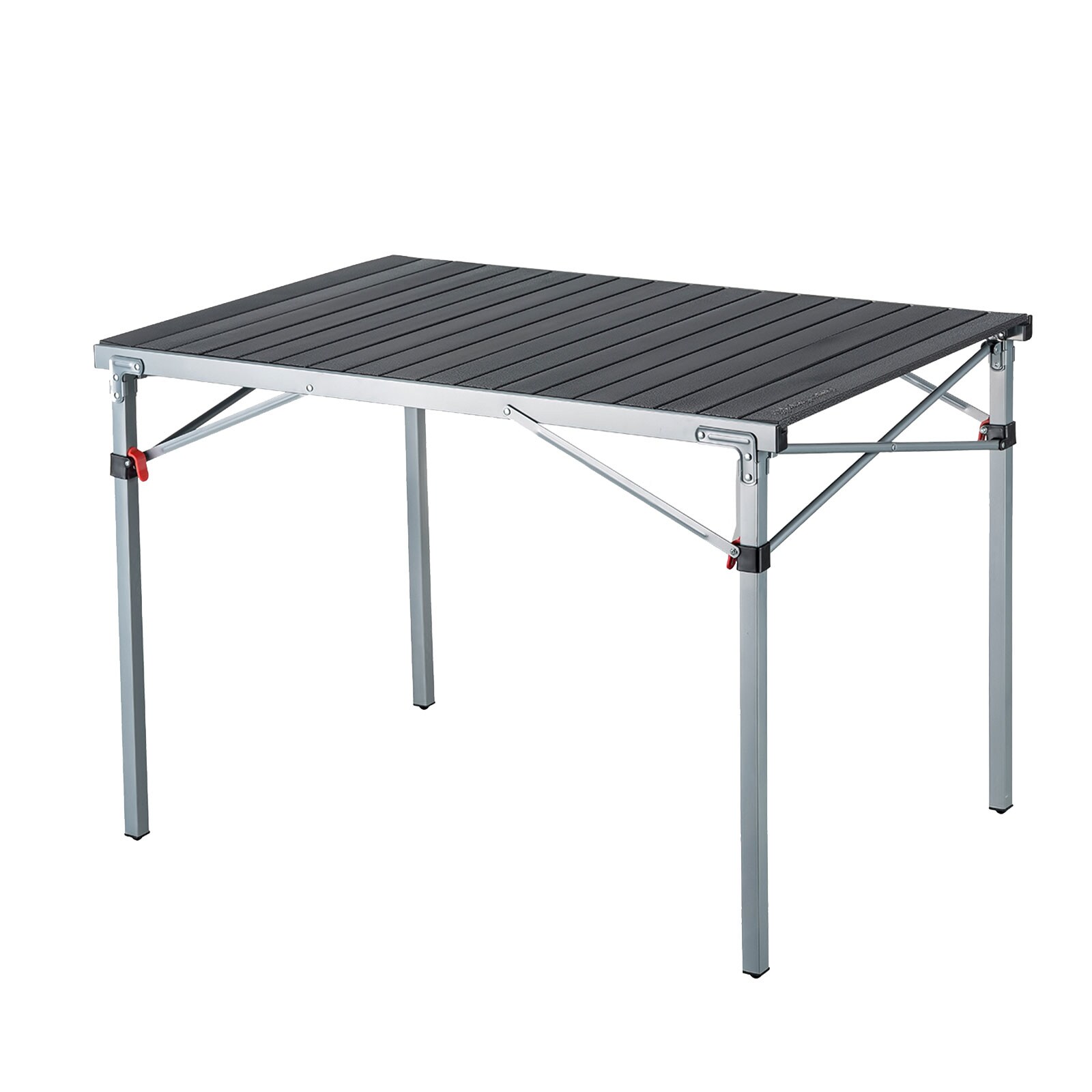 KINGCAMP Campingtisch Camping Rolltisch Klapptisch Garten Falttisch Alu 107x70cm