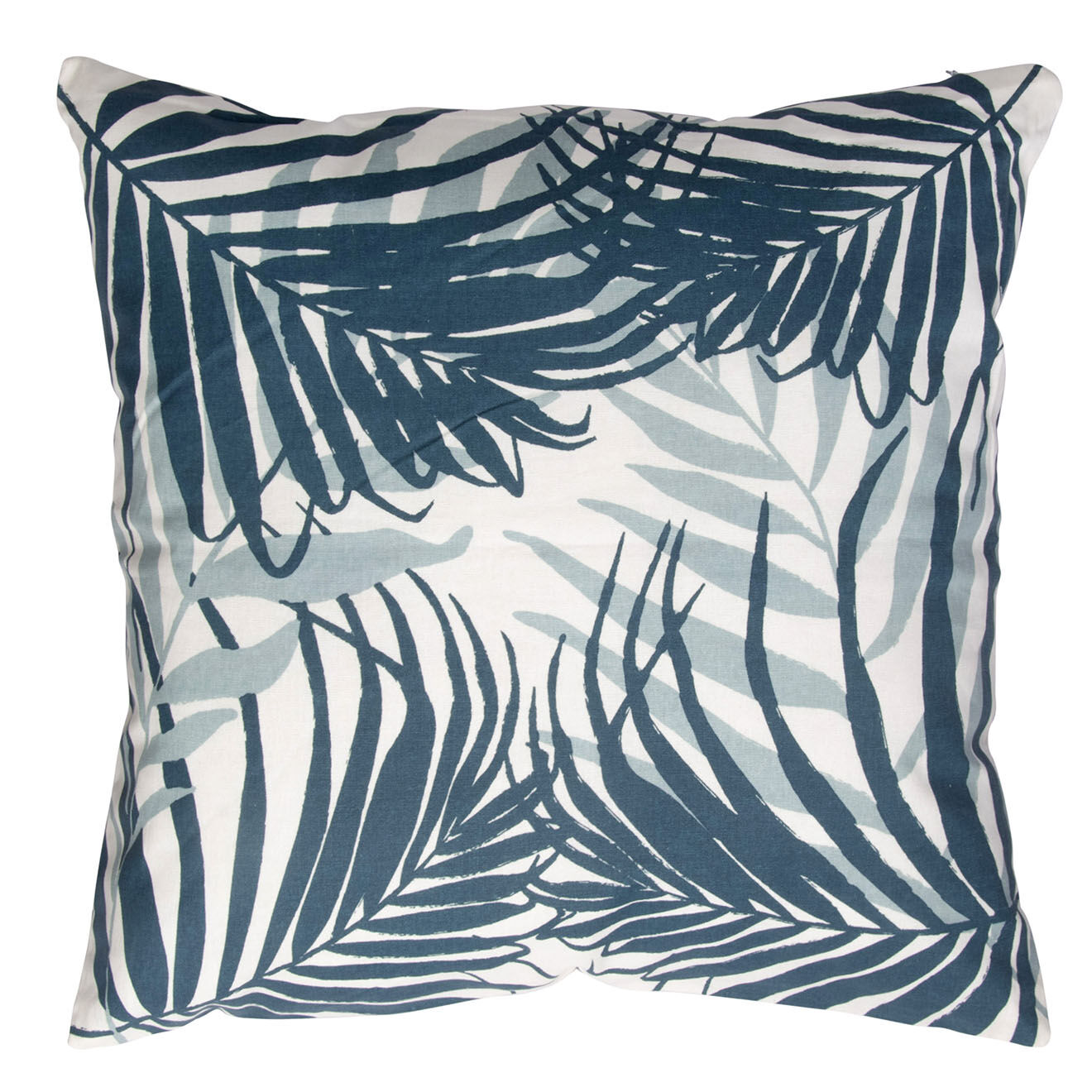 Febronie Housse de coussin d'extérieur Jungle bleue - 50x50 cm