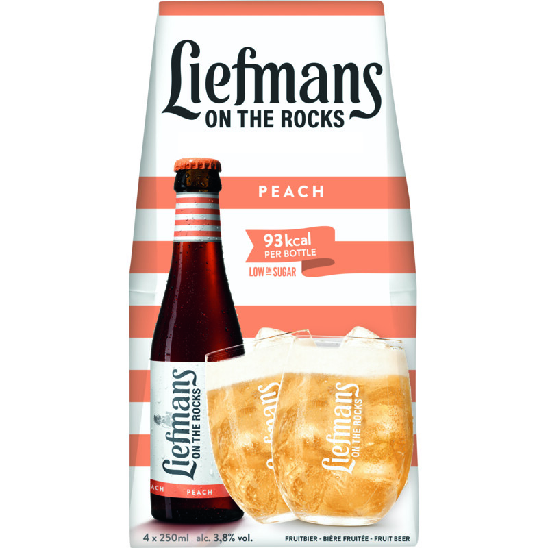 Liefmans On the rocks peach 4-pack