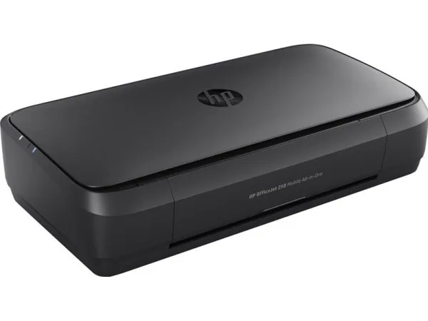 HP Officejet 250 Mobile All-in-One - Multifunktionsprinter - farve - blækprinter - Legal (216 x 356 mm) (original) - A4/Legal (medie) - op til 8 spm (kopiering) - op til 10 spm (udskriver) - 50 ark - USB 2.0, USB vært, Wi-Fi