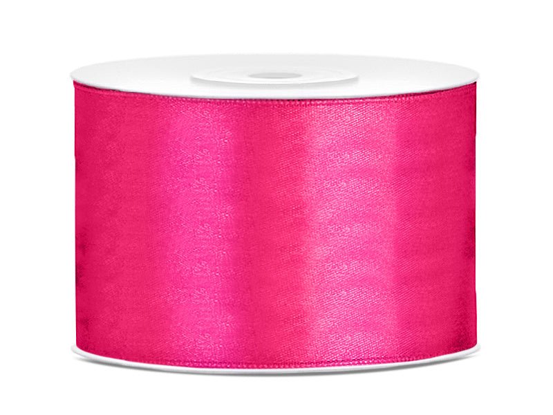 Satijn Lint Fuchsia 50mm 25m
