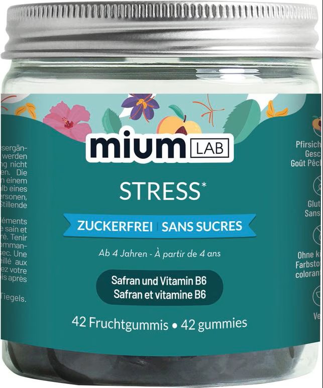 MIUMLAB Gummies Stress Ds 42 Stk