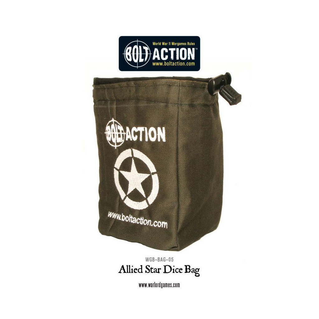 Bolt Action Allied Dice Bag