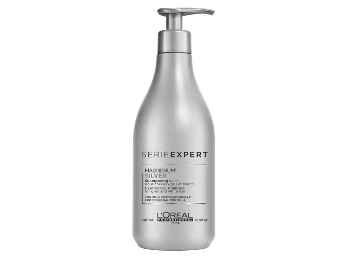 L'Oréal Professionnel Serie Expert Silver Shampoo til gråt og hvidt hår 500 ml