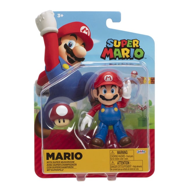 Super Mario - Spielfigur - Maße: ca. 10 cm - 1 Stück