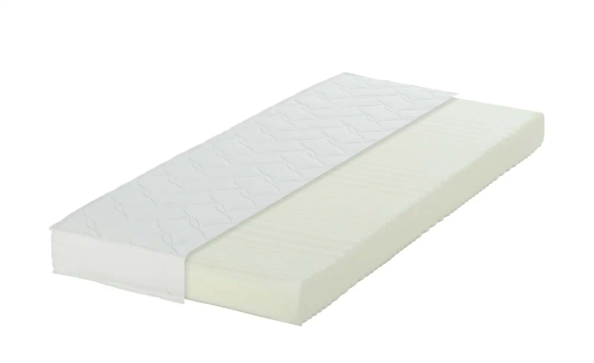 Komfortschaummatratze mit wärmender Lammflor-Seite Elegant Lammflor