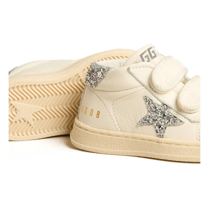 Golden Goose Baskets Scratchs June Paillettes | Argenté