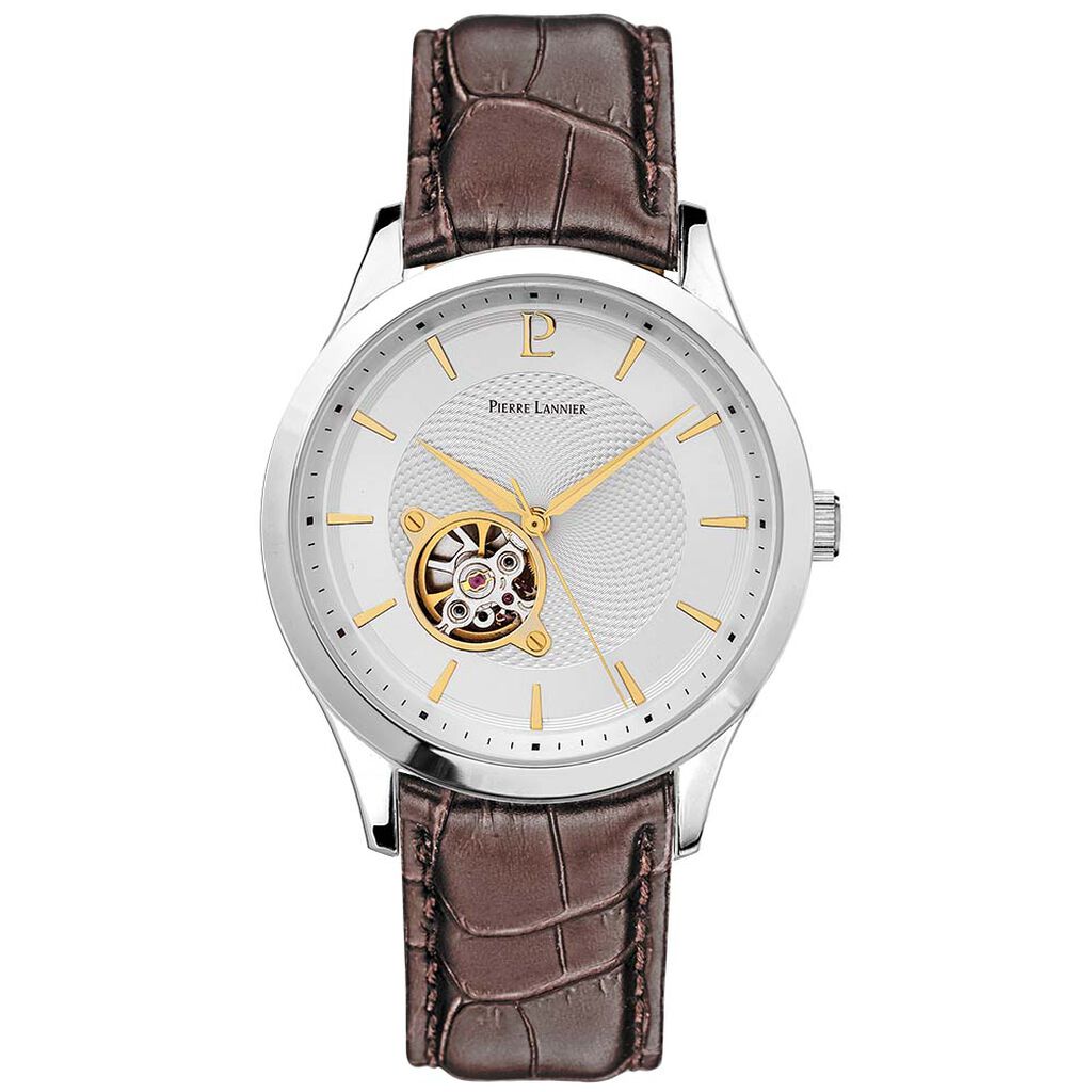Montre Pierre Lannier Fleuret Argenté