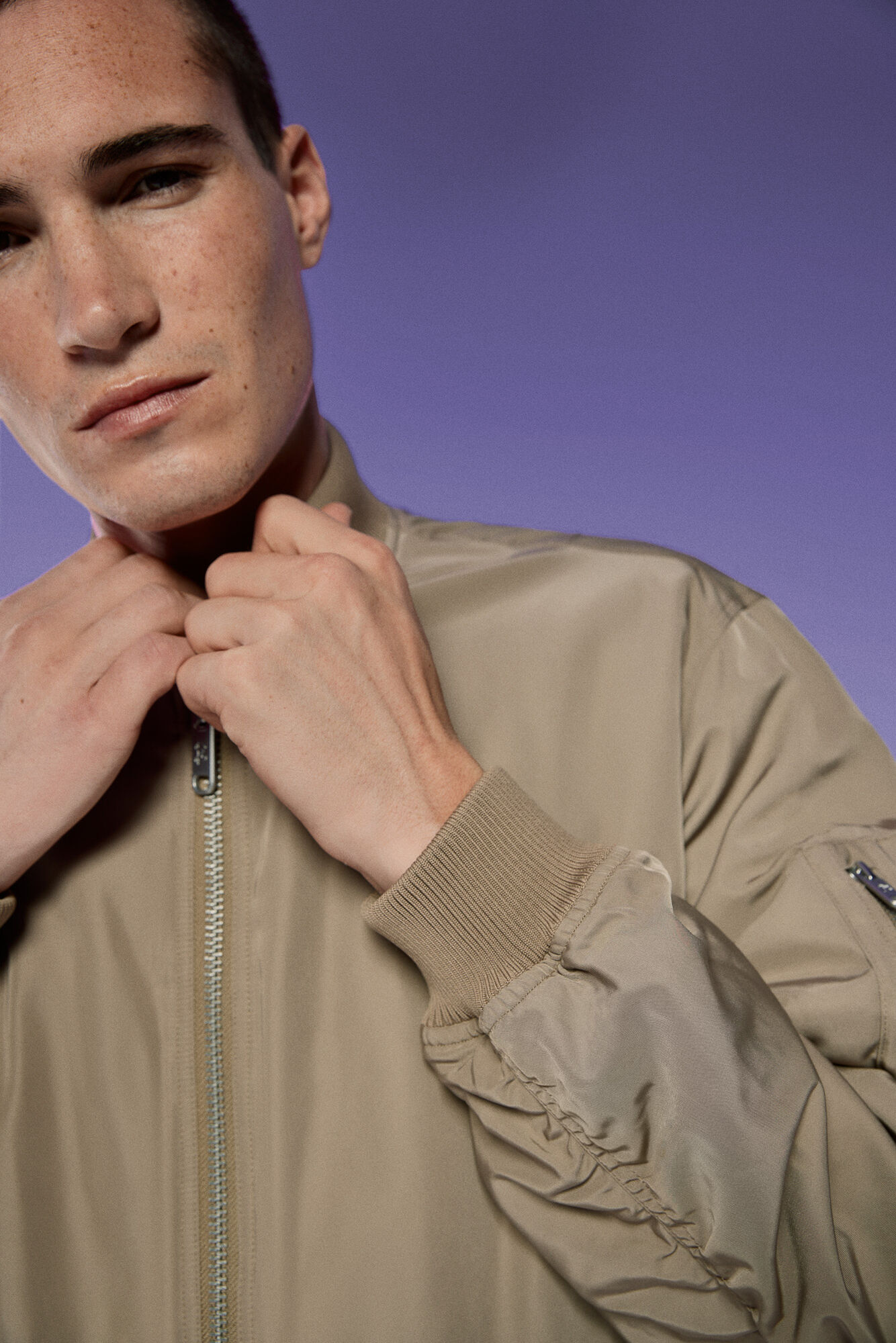 Jaqueta bomber acolchoada da Pedri x Springfield