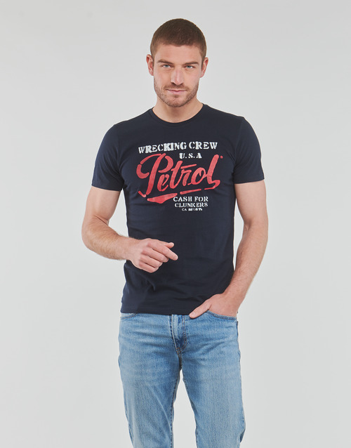 Petrol Industries - T-SHIRT SS CLASSIC PRINT - Marine