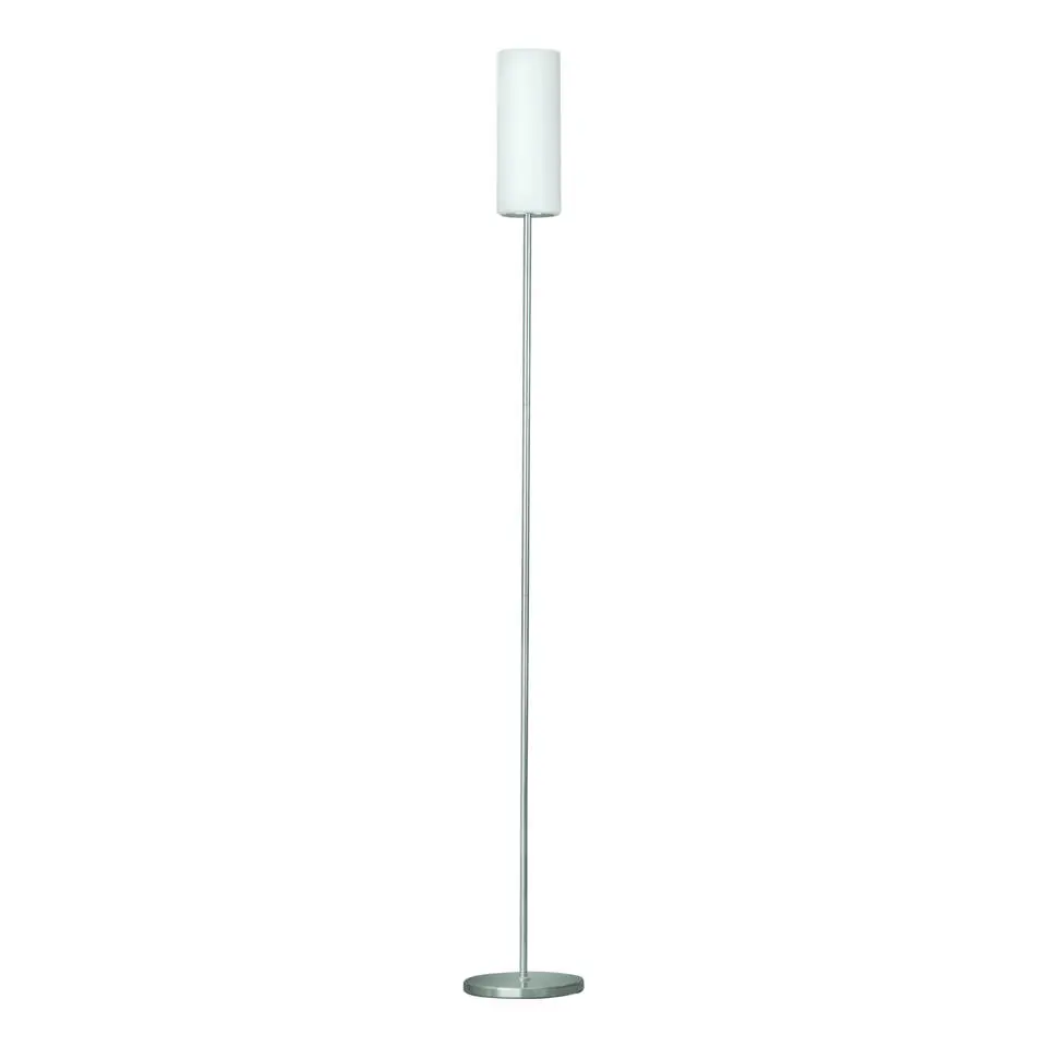 EGLO Troy 3 Vloerlamp - E27 - 153 cm - Grijs/Wit