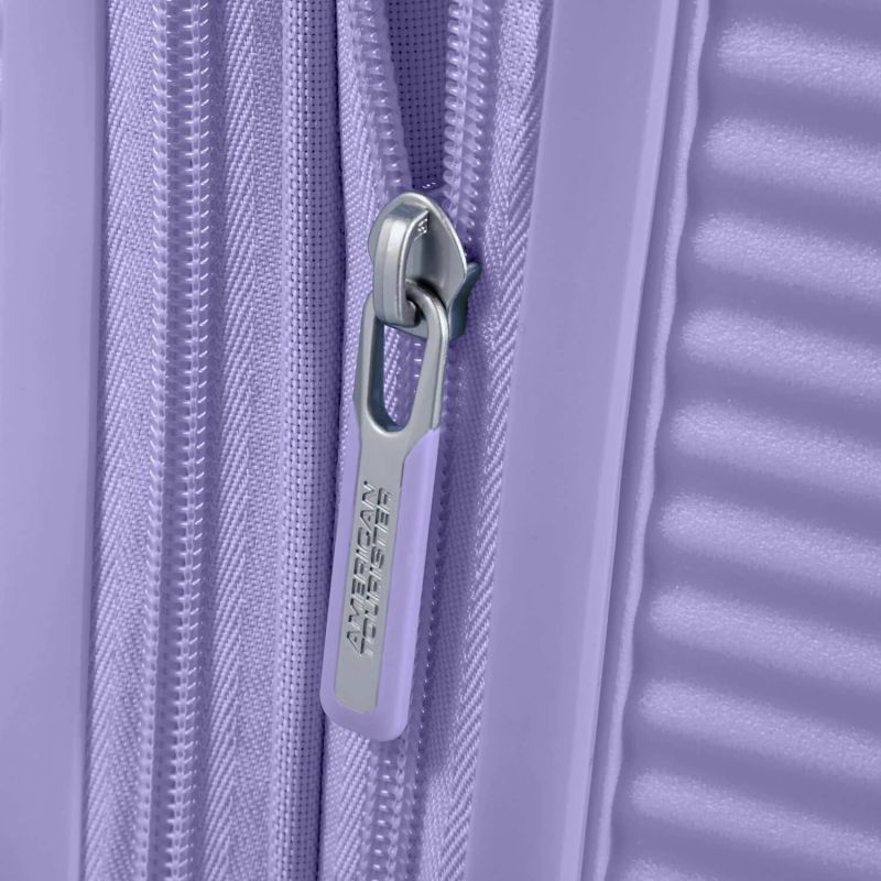 Valise cabine rigide Soundbox Extensible 55 cm Lavande