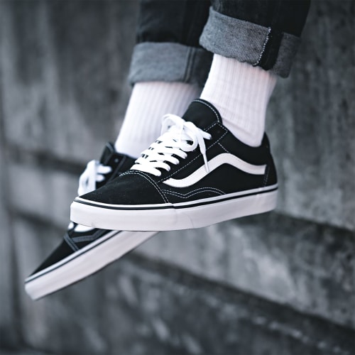 Baskets Old Skool D3HY28 Black White