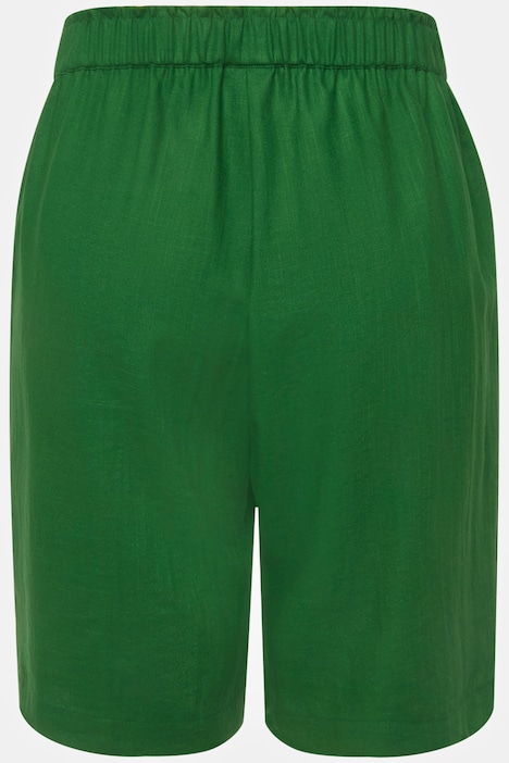 Shorts, weites Bein, Biesen, Elastikbund