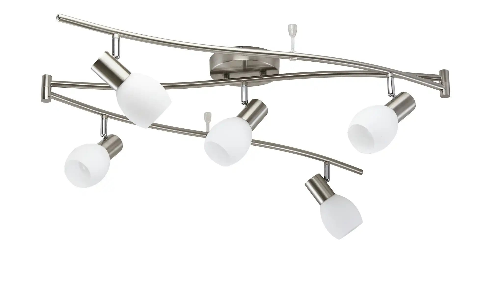 KHG Deckenstrahler, 5-flammig Nickel matt
