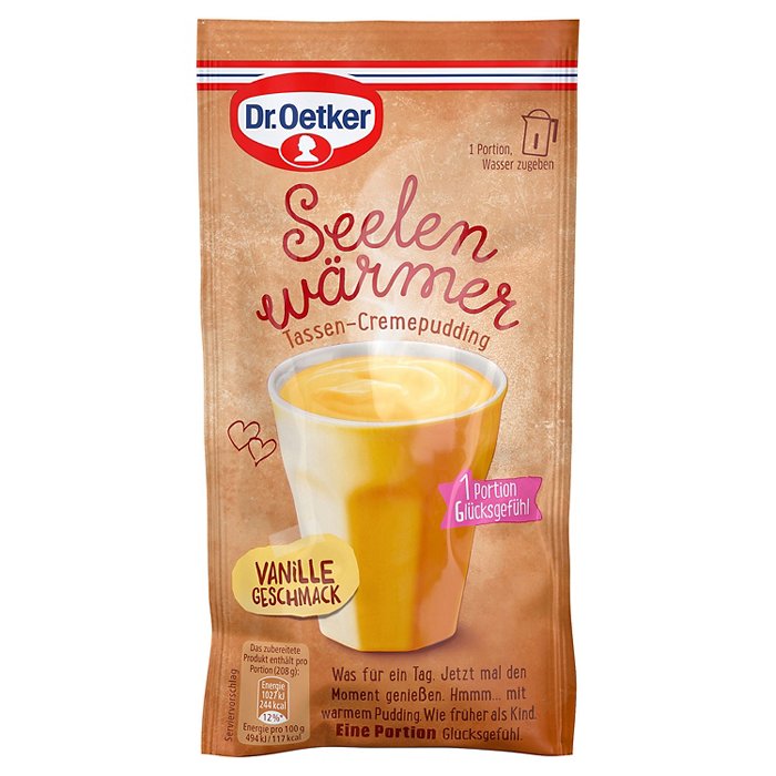 DR. OETKER Seelenwärmer 58 g, Vanille