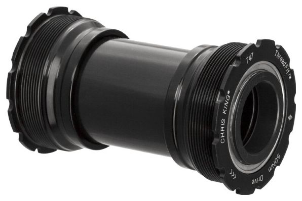 Boitier à Visser Chris King ThreadFit T47 24i Jet Black