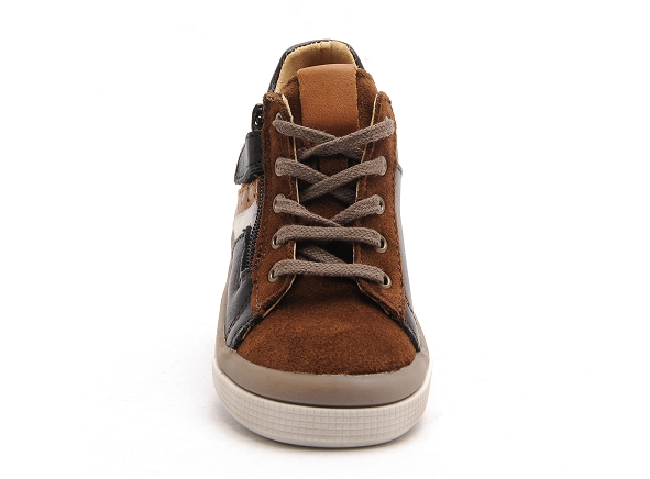 Bopy boots bottine enfant vizir marron