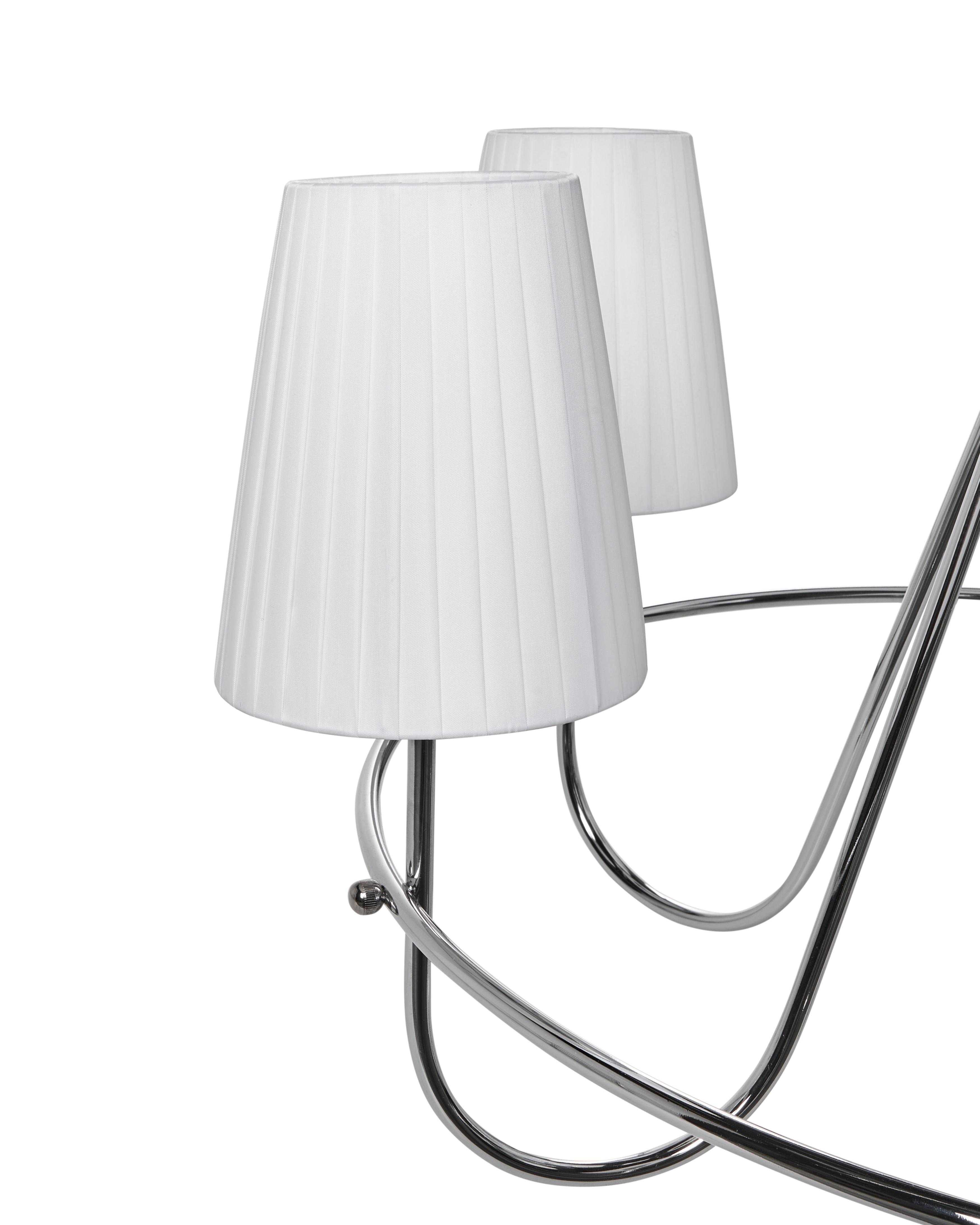 Kroonluchter YAMETHIN Metaal Zilver