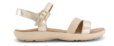 Norrliv Damesandal Guld 4225102601