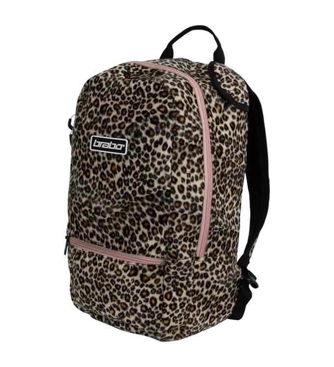 Brabo BB5300 Fun Leopard Furry Backpack