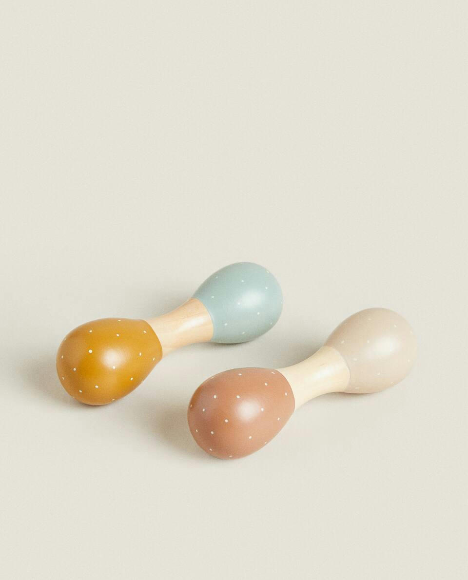 MARACAS DE MADEIRA