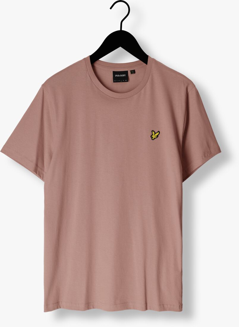 LYLE & SCOTT roze lyle & scott t-shirt plain t-shirt