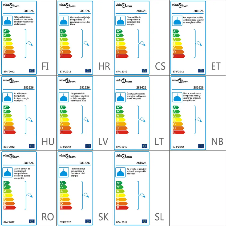vidaXL - Plafond Lamp - Zwart - Metaal