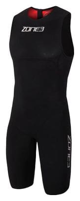 Combinaison Trifonction sans Manche Zone3 Streamline Noir Rouge