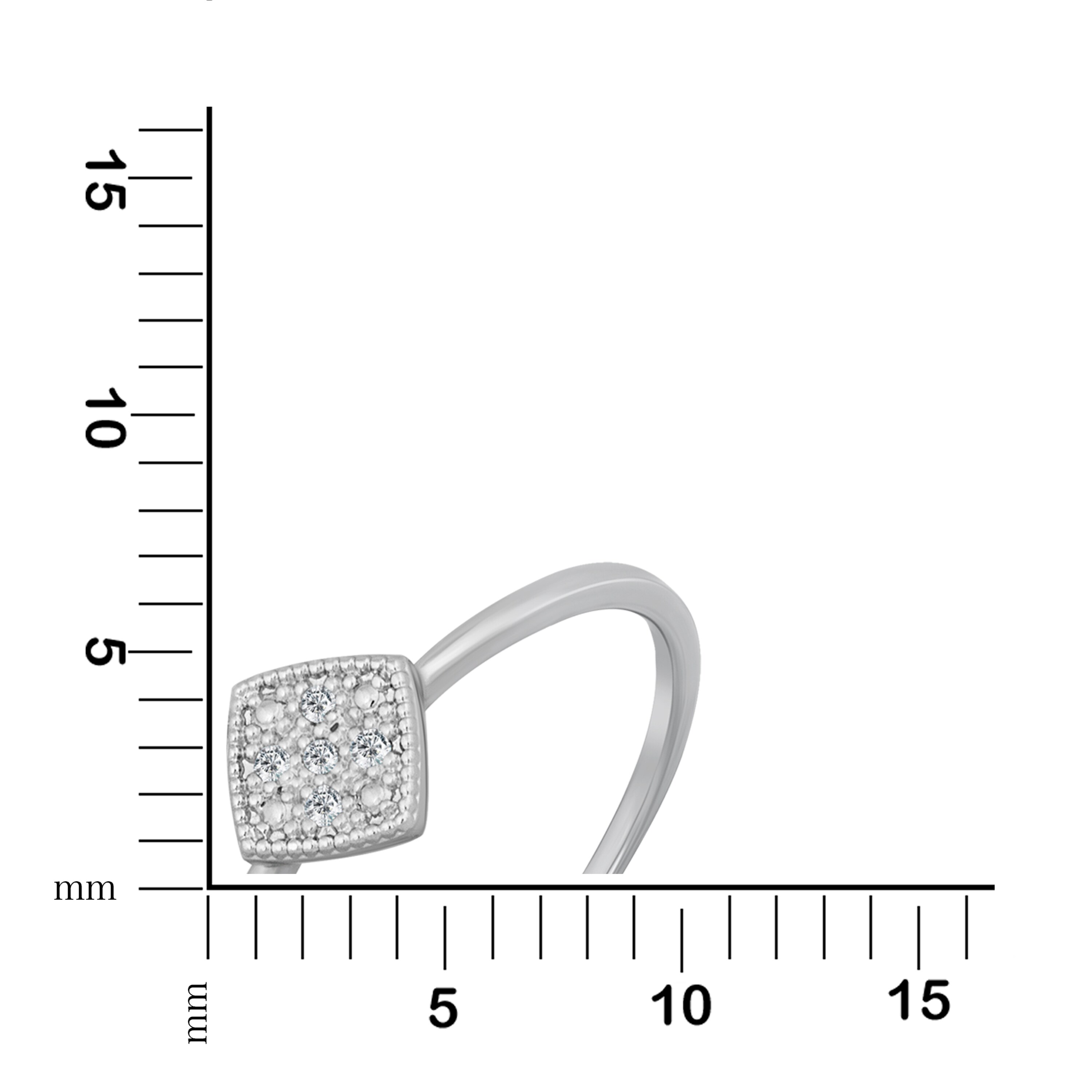 Orolino Ring Gold 585 mit 5x Brillant zus. 0,03ct.