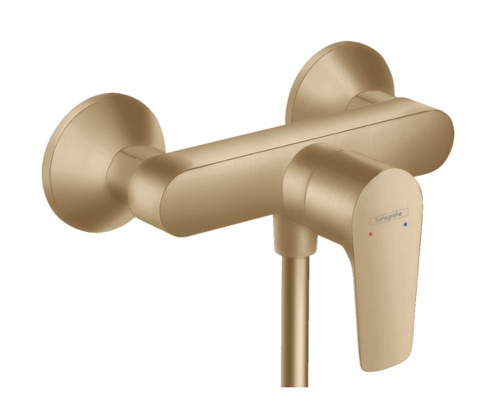 Hansgrohe Talis E opbouw douchekraan opbouw brons geborsteld