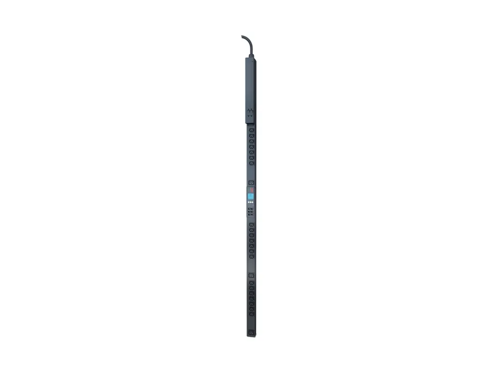 APC Metered Rack PDU ZeroU 2G - Strømfordelingsenhed (rackversion) - AC 200/208/230 V - Ethernet - input: IEC 60309 32A - output-stikforbindelser: 24 - 0U - sort - for P/N: SMX1500RMNCUS, SRT1000RMXLI, SRT1000RMXLI-NC, SRT10RMXLIX806, SRT5KRMXLW-TW