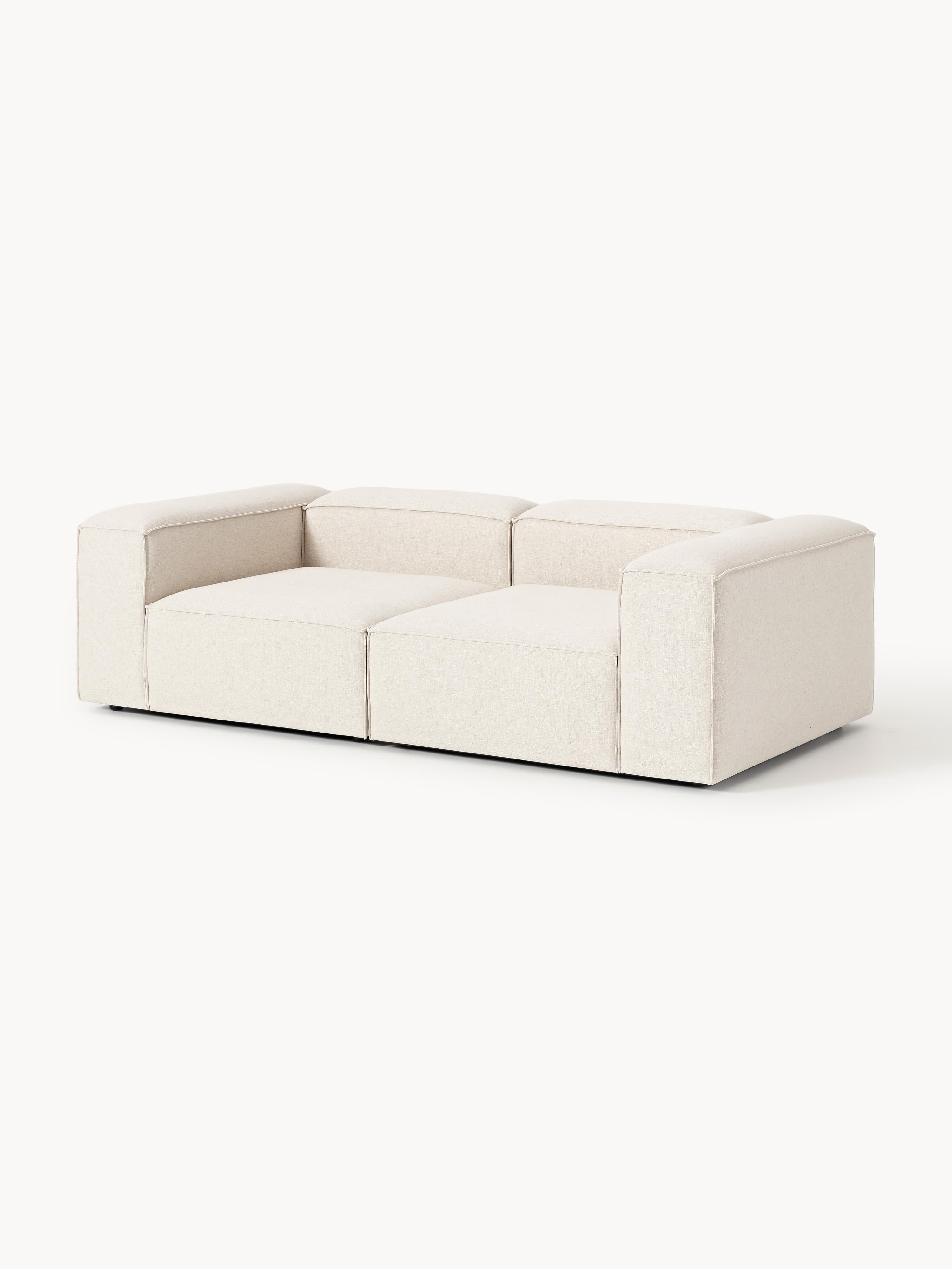 Modulaire bank Lennon (3-zits) van linnenmix