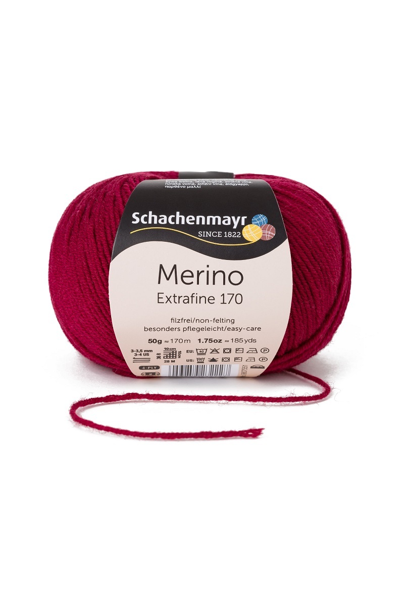 Handstrickgarn MERINO EXTRAFINE 170 - love - 50g